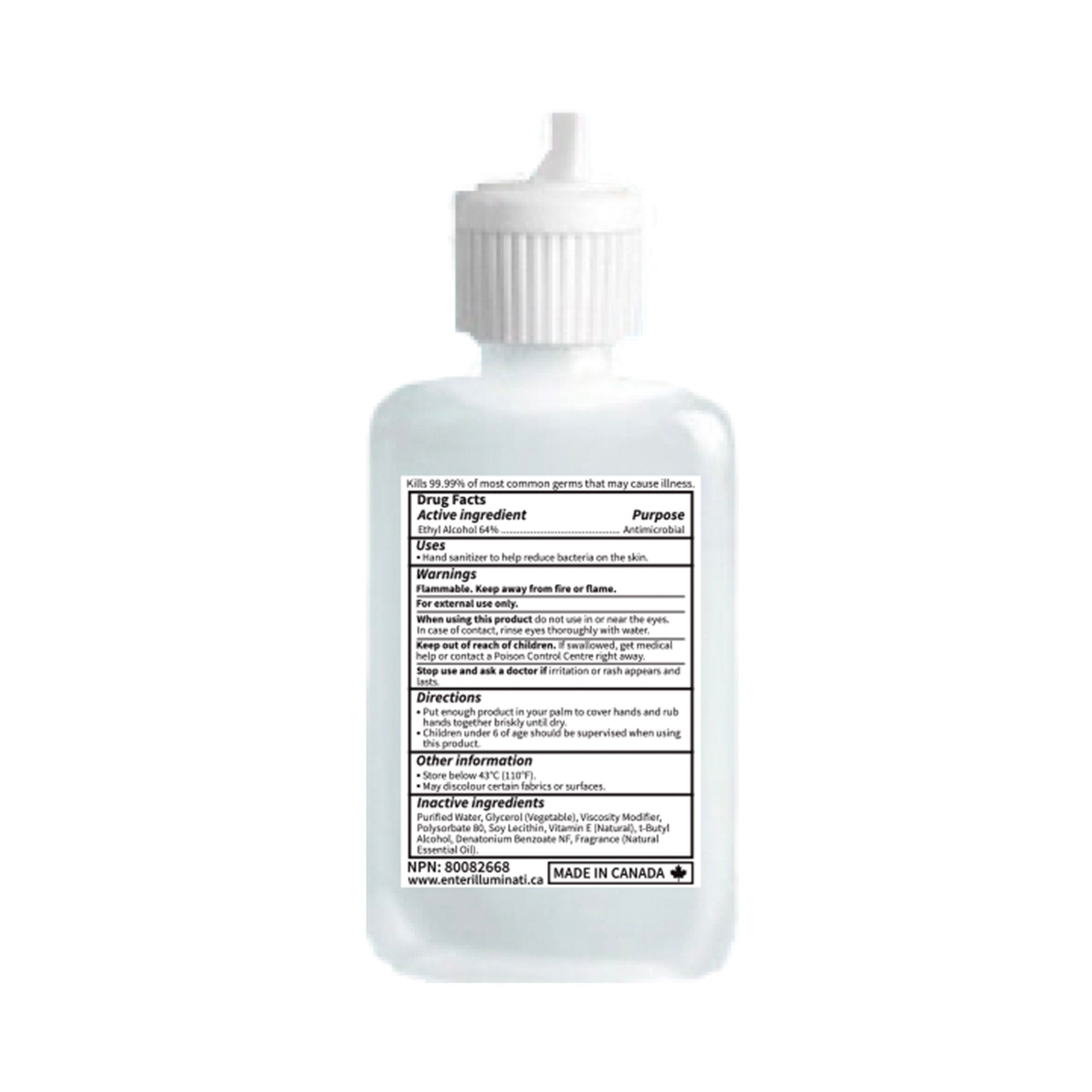 4-PACK Premium Long Lasting Hand Sanitizer