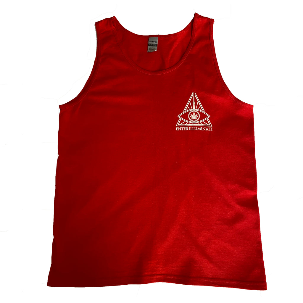 Limited Edition Weed The Fringe Red Tank Top