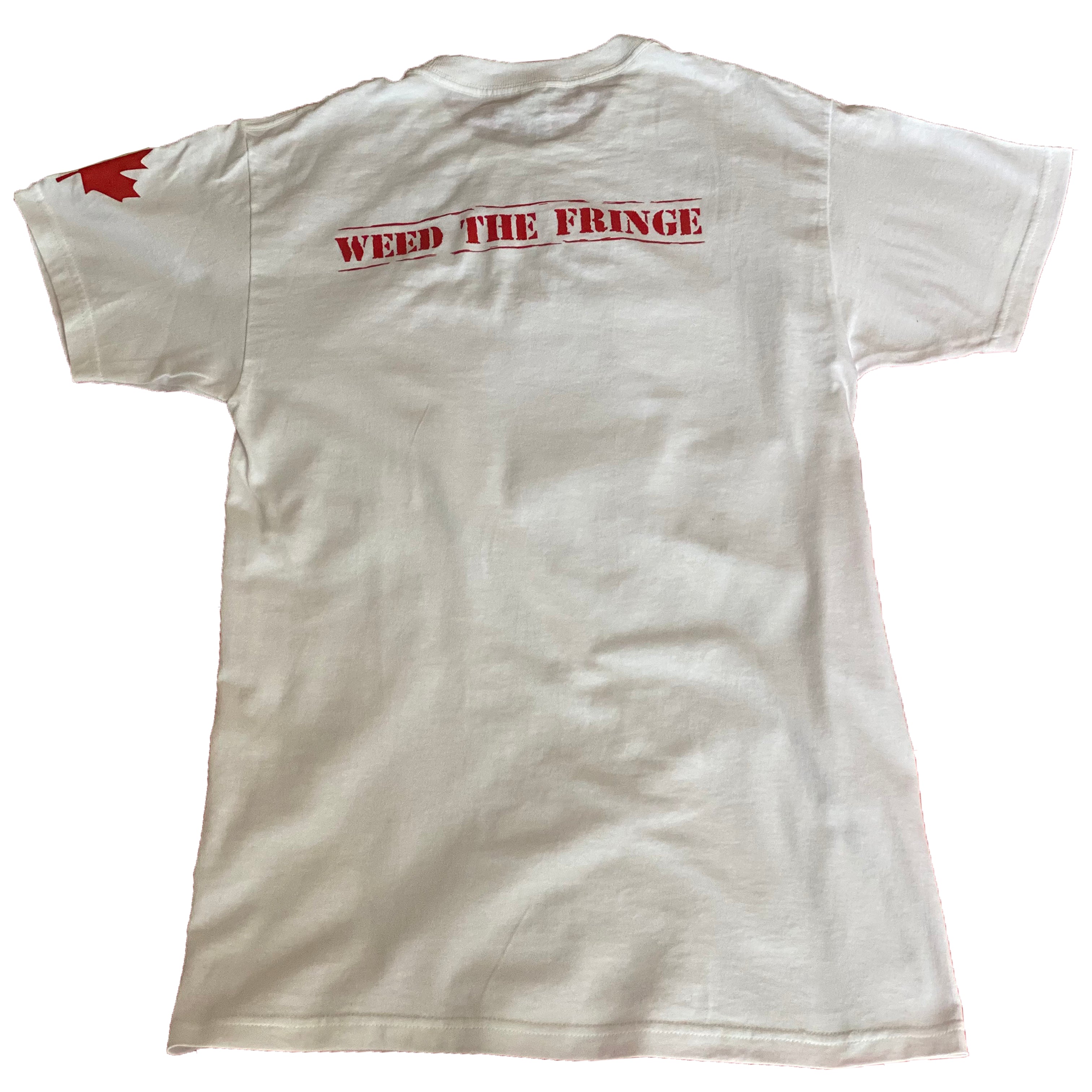 Limited Edition Weed The Fringe White Short Sleeve Tee